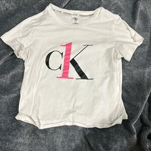 Calvin Klein Crop Tshirt